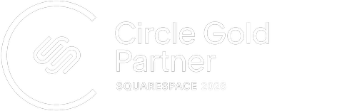Squarespace Circle Gold Partner 2026 badge, Another Monday Baltimore marketing agency