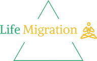 Life Migration Therapy logo, therapy practice client of Another Monday in Takoma Park, MD