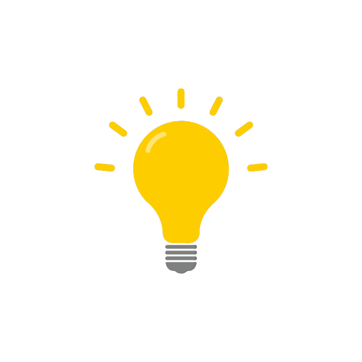 Illustration of a yellow lightbulb, what AI Overviews change about SEO vs Google Ads for a local business