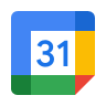 Google Calendar icon, the shared calendar app included with Google Workspace for small business